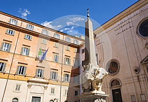 Monumento da un elefante Roma 