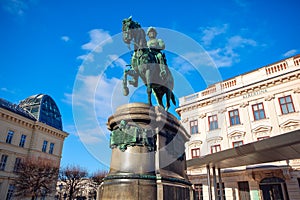 Monument of Erzherzog Albrecht von Osterreich in Vienna