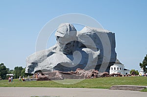 The monument established about honour of soldiers protecting Brest fortress in 1941