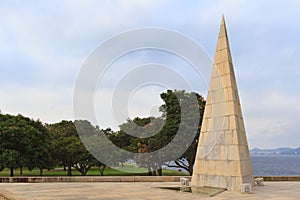 Monument Estacio de Sa in Park Flamengo, Rio de Janeiro, Brazil photo