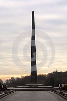 Monument of Eternal Glory at the Tomb of the Unknown Soldier in Kiev