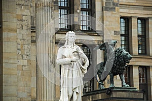 Monument Friedrich Schiller Berlin - Gendarmenmarkt