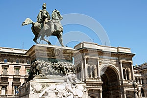 Monument and Galleria Vittorio Emanuele II