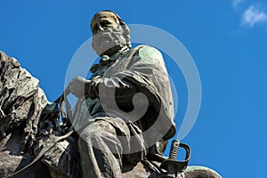 Statue of Giuseppe Garibaldi - Verona Italy