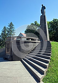 Monument on the grave of Taras Shevchenko photo