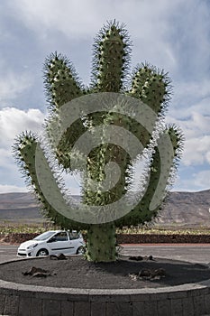 Monument of a cactus