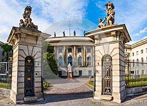 Monument of Hermann Helmholtz in Berlin, Germany