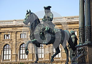 Monument in Hofburg (Vienna, Austria)