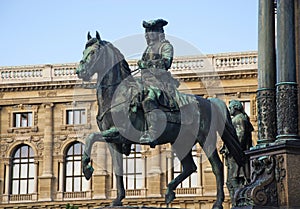 Monument in Hofburg (Vienna, Austria) photo