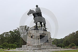 Monument in honor of Colonel Leonardo Oliveira