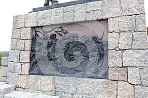 Monument in honor of Colonel Leonardo Oliveira