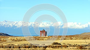 The monument in honor of the Hero of Kyrgyz nation