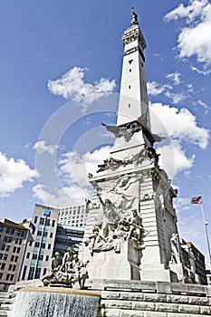 Monument in Indianapolis, Indiana, USA