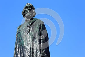 Monument of Jan Hus on the Oldtown Square in Prague