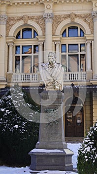 Monument of Juliusz S?owacki w Krakowie photo