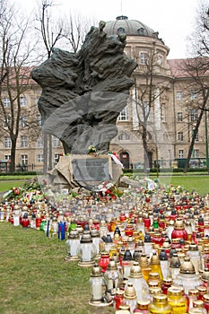 Monument of Katyn Victims in Poznan