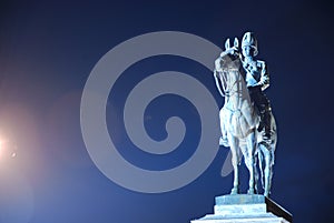 The monument of King Rama Five of Thailand