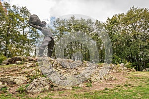 Monument in Krushevo Macedonia