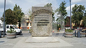 Monument in Kutno Poland