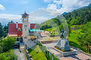 Monument of the leaders to the freedom over Vratsa, Bulgaria