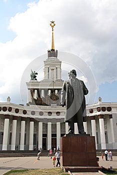 Monument of Lenin on VDNH, Moscow
