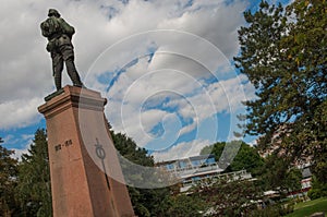 The Monument of Liberty in Leskovac Serbia