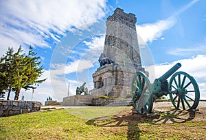 Monument of Liberty on Shipka pass in Bulgaria