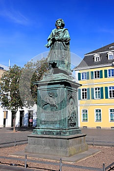 Monument of Ludwig van Beethoven. Bonn, Germany.