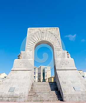 Monument in Marseille, France