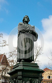 Monument of Martin Luther, Eisenach, Germany