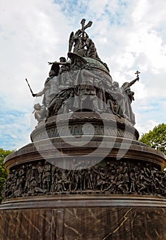 Monument Millennium of Russia, Veliky Novgorod, Russia