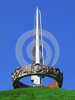 Monument in Minsk Belarus