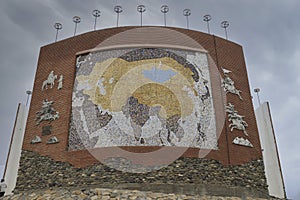 Monument of Mongol Empire in Kharkhorin, Mongolia