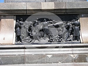 Monument, a monument to Admiral nakhimov in Sevastopol