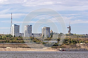 Monument The Motherland calls. Volgograd, Russia.