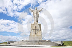 Monument in Naranco mountain