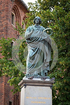 Monument of Nicolaus Copernicus in Torun