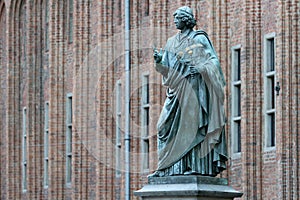 Monument Nicolaus Copernicus in Torun