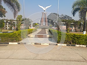 Monument of peace in angola