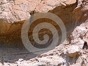 Ancient Bandelier National Monument Petroglyphs photo