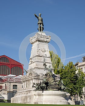 Monument for Prince Henry the Navigator in Porto, Portugal.