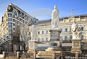 Monument of Princess Olga in Kiev