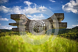 Monument of Revolution Amidst Nature Beauty in Podgaric