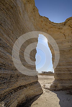 Monument rocks,Kansas