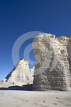 Monument rocks,Kansas