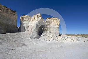 Monument rocks,Kansas