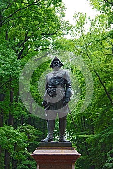Monument of Russian emperor Peter I