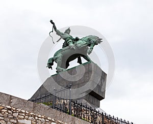 Monument of Salawat Yulaev in Ufa, Bashkortostan