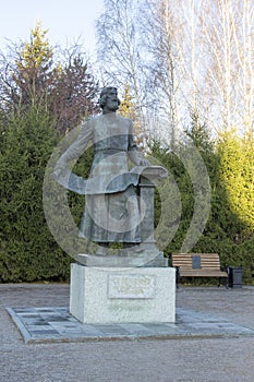 Monument of Semyon Remezov. Monument to the Russian historian, architect and geographer.