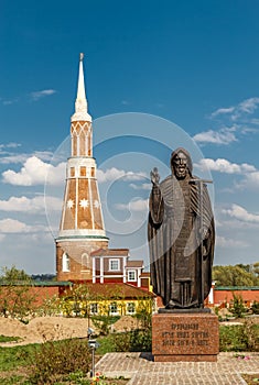 The monument of Sergey Radonezhsky